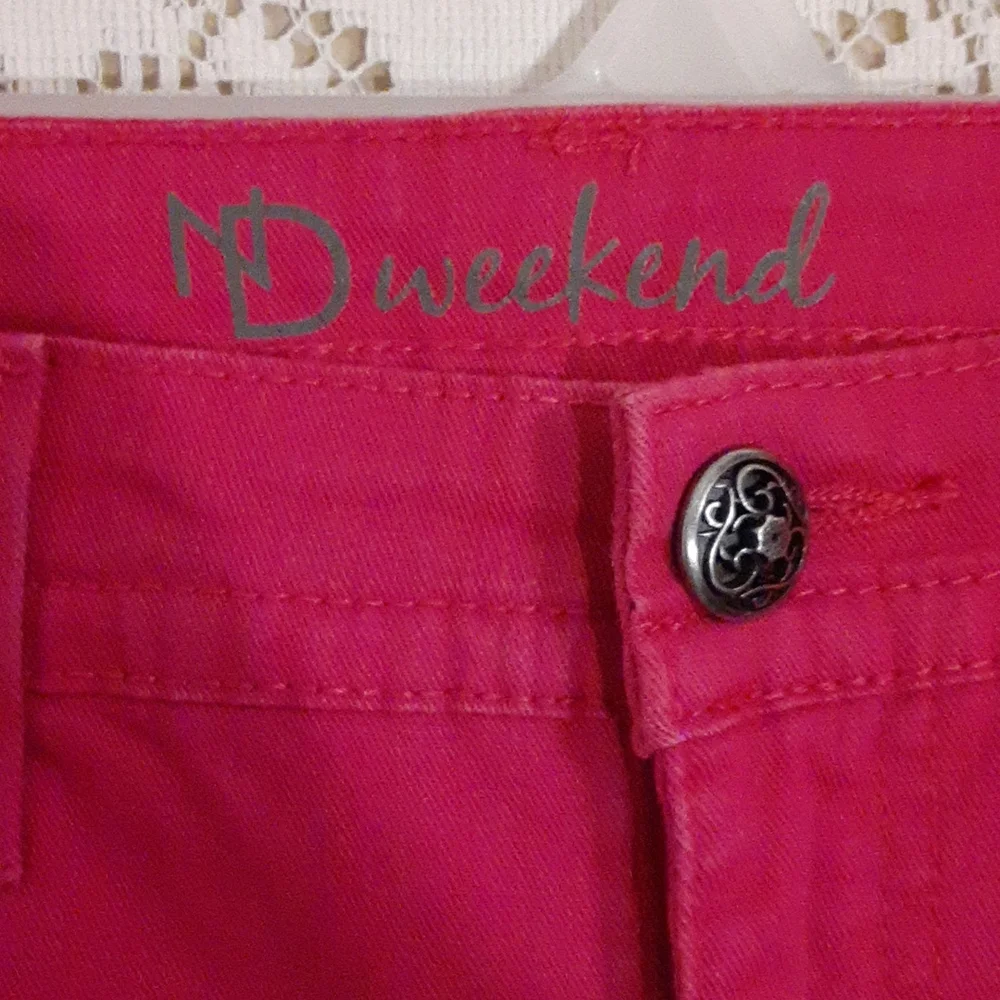 WEEKEND Dark Pink Pants - Sparkly Pockets